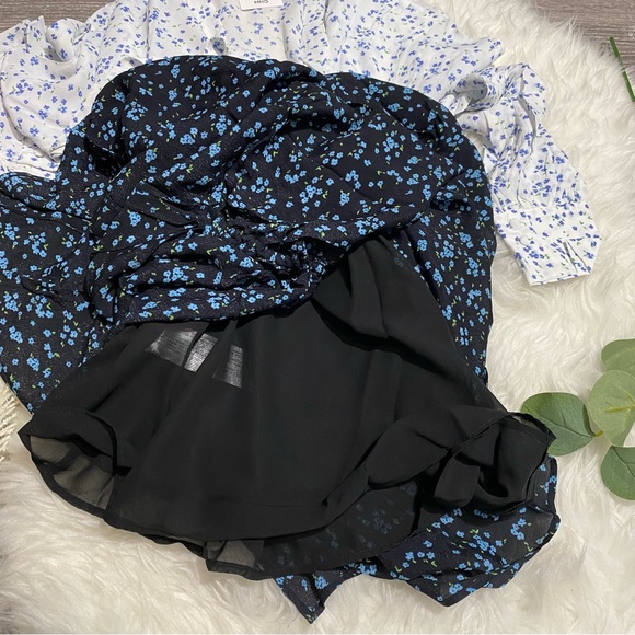 MANGO Dress. Contrasted, front ties MANGO dress - Picture 13 of 14